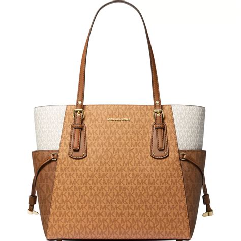 michael kors east west travel tote|voyager east west tote.